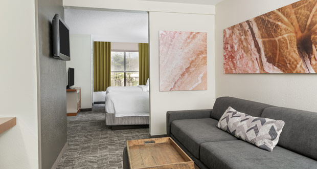 SpringHill Suites by Marriott Asheville Guestroom