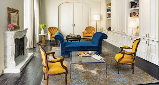 Check Out The Library At The Adelphi Hotel Lodging Magazine