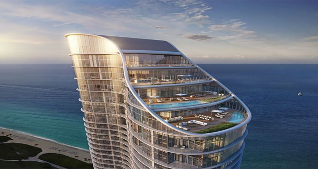 The Ritz Carlton Branded Residences in Sunny Isles Beach, Fla.