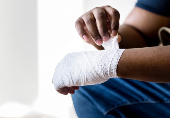 wrapping an injury - workers' compensation