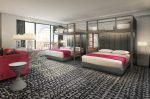 Flamingo Las Vegas_Bunk Bed Room Rendering