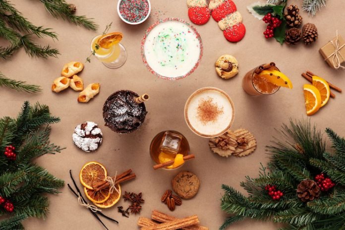 holiday cookie cocktails