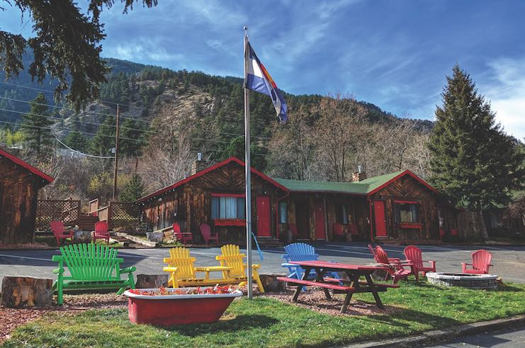 Foot of the Mountain Motel in Boulder, Colo.