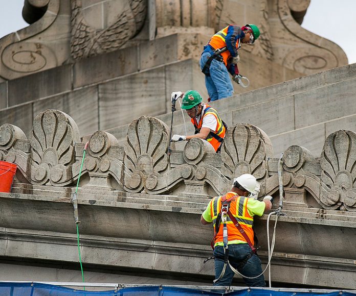 Spring Cleaning Building Facades