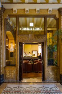 The Fountain Lounge at The Roosevelt Waldorf Astoria New Orleans