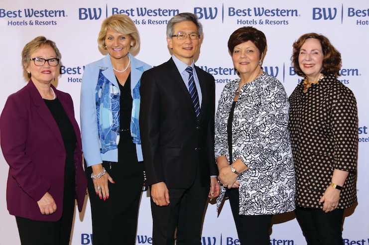 Dowling at the 2018 Best Western Womens Forum