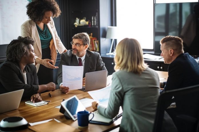 Boardroom Meeting Business Technology