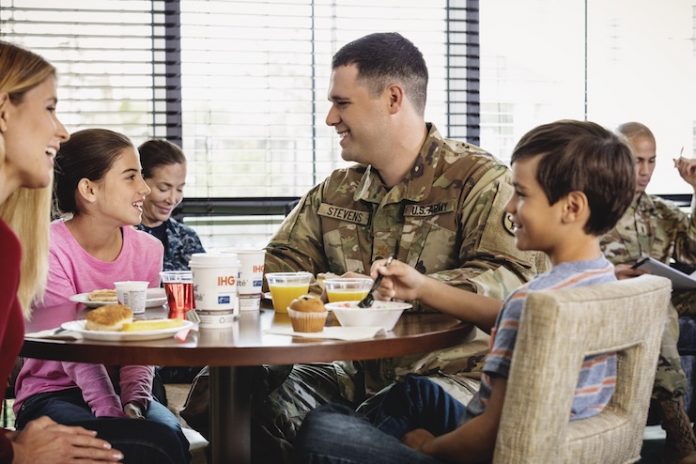 IHG Army Hotels breakfast area family