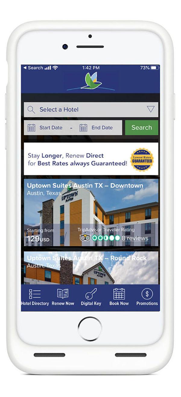 Uptown Suites App