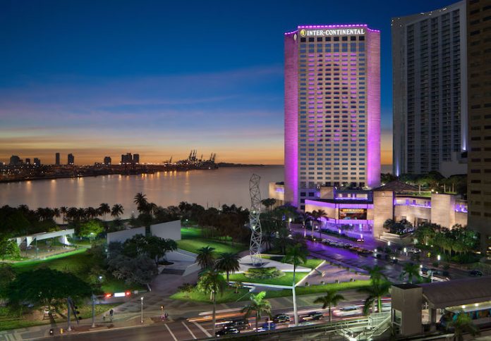 InterContinental Miami hosts high-profile events like the Super Bowl (Photo credit: InterContinental Miami)