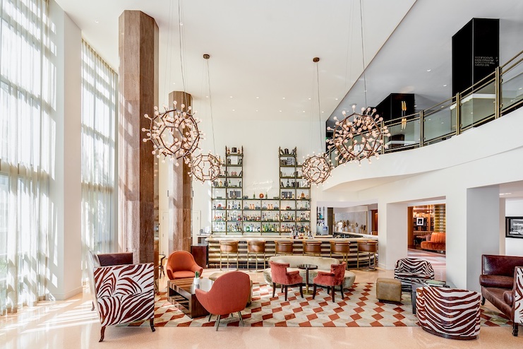 Shelborne South Beach has transformed its 1940s hotel lobby bar and lounge, The Drawing Room.