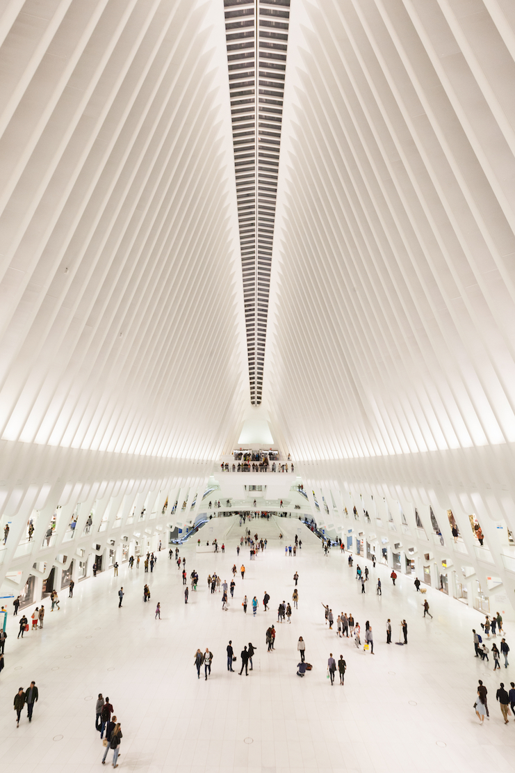 The Oculus at the World Trade Center station in Lower Manhattan, New York City (Photo: Maurizio De Mattei, Shutterstock)