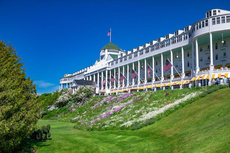 Grand Hotel on Mackinac Island, Michigan 