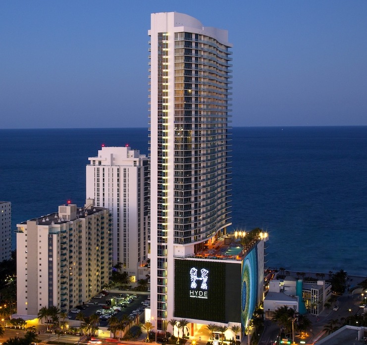 Hyde Resort and Residences in Hollywood Beach, Florida