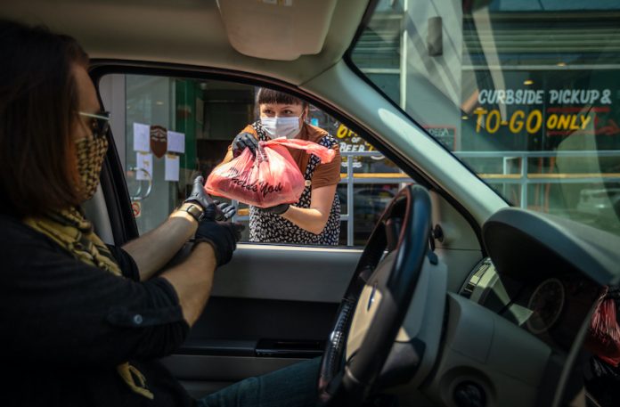 Curbside pickup - dining-out