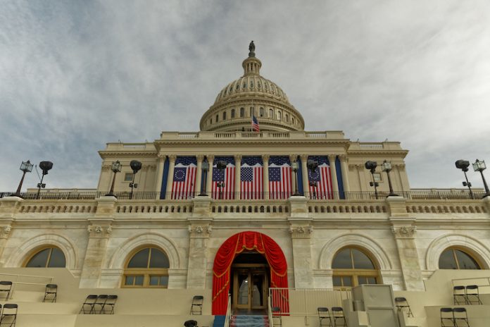 The U.S. Capitol Building prior to the inauguration of President Joe Biden and Vice President Kamala Harris.