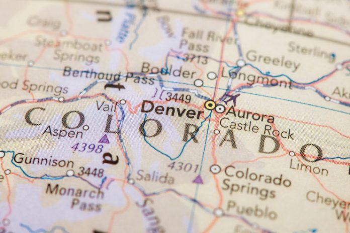 Denver, Colorado map