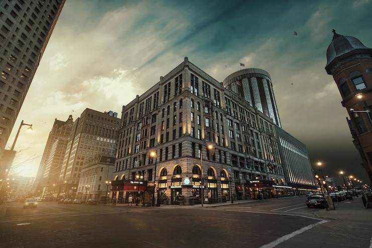 The Pfister Hotel in Milwaukee, Wis.