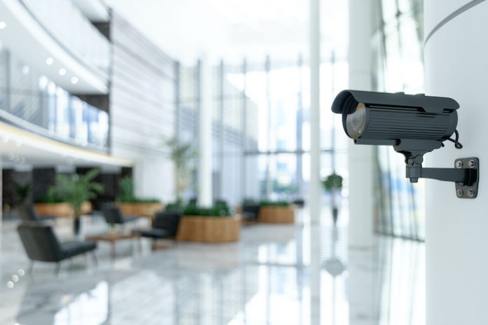 hotel security camera