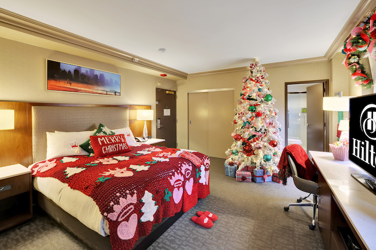 We Tried It: Staying at the Hallmark Channel Holiday Suite in NYC