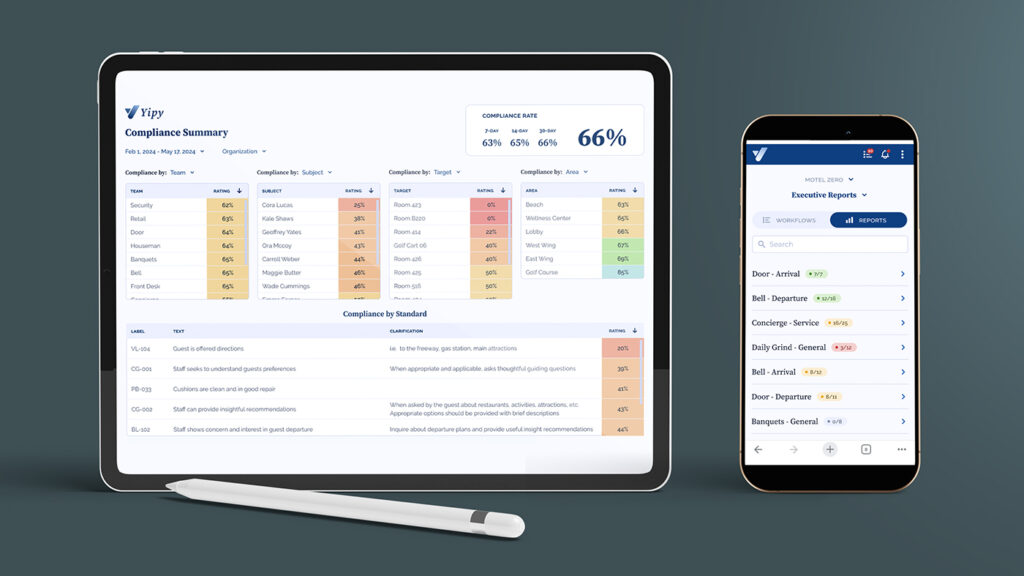 Yipy’s standards management platform