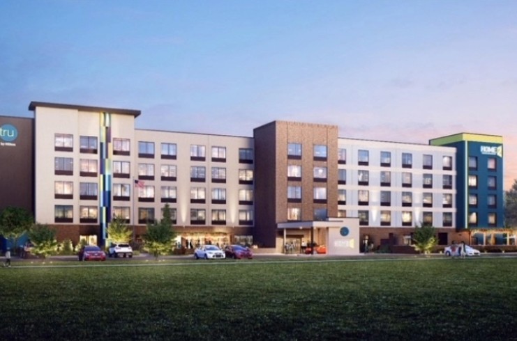Dual-Brand Home2 Suites and Tru by Hilton Breaks Ground in Chattanooga