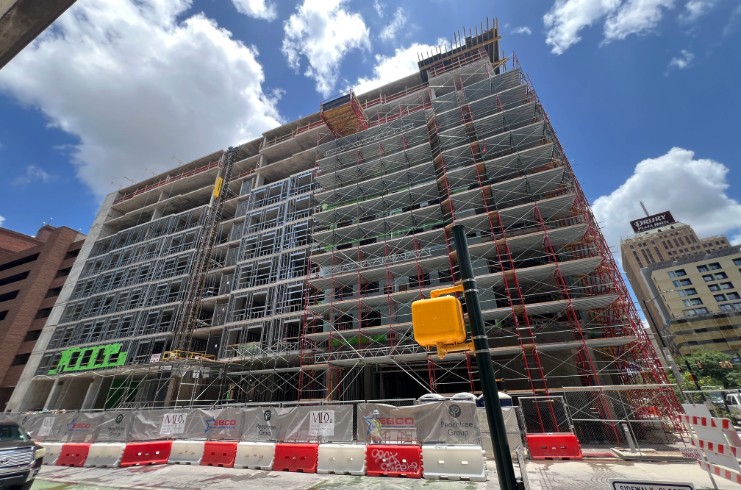 Peachtree Group Celebrates Topping Out of Residence Inn by Marriott in San Antonio
